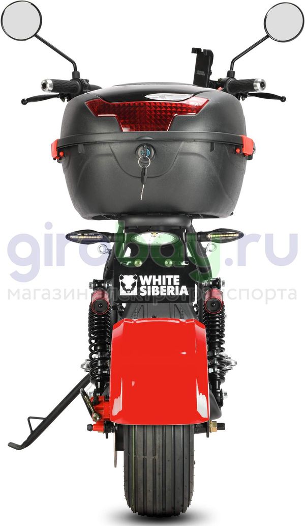 Электроскутер WHITE SIBERIA MINI R 2500w 3.0 (60V/21Ah) - Красный фото №15