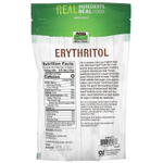 NOW Foods, Real Food, эритритол, 454 г (1 фунт)