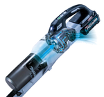 Пылесос аккум. XGT BL 40В, циклон, 20 кПа, бак 250мл, сух.уборка, 1.9–2.5 кг, трубка, насадки в ассо Makita CL003GZ