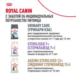 Royal Canin Sterilised 37 Корм сухой сбалансированный для взрослых стерилизованных кошек - 1,2 кг