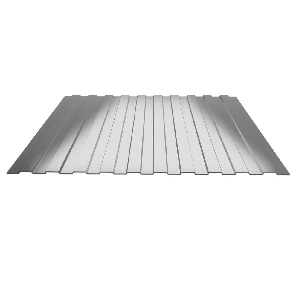 Профнастил С-8 оцинкованный 0.45 мм Цена за м²