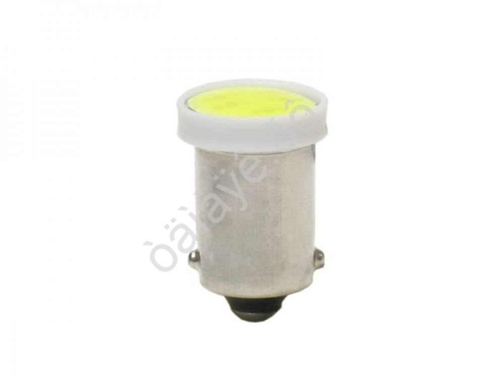 Светодиод 12V T 8  COB WHITE 6 CHIP  (цок.) белый