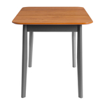 Стол Соната Люкс раздвижной/Sonata Lux extension table массив сосны, антик /графит, 120-(150)х75х75 см