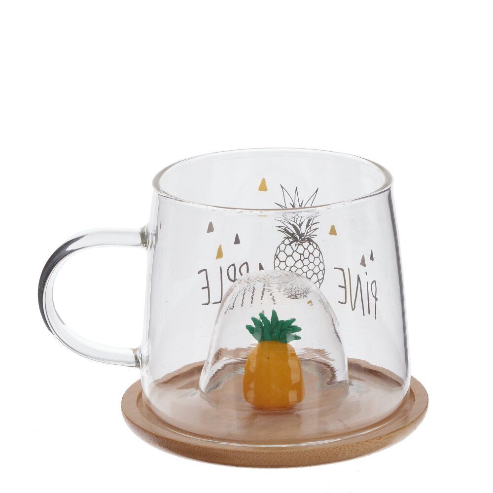 GAEM Кружка с крышкой, 300 мл, L11 W9,5 H8 см, 4в.