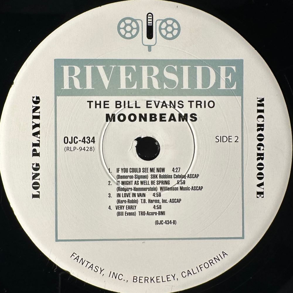 The Bill Evans Trio ‎– Moon Beams (США 2009г.)