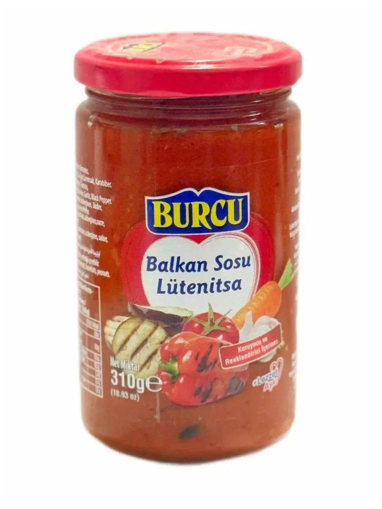 Соус балканский BURCU Лютеница 310 г
