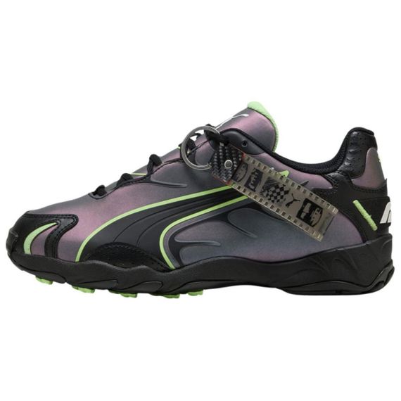 PUMA Inhale Беговые кроссовки Низкие Зелёно-чёрные Унисекс
