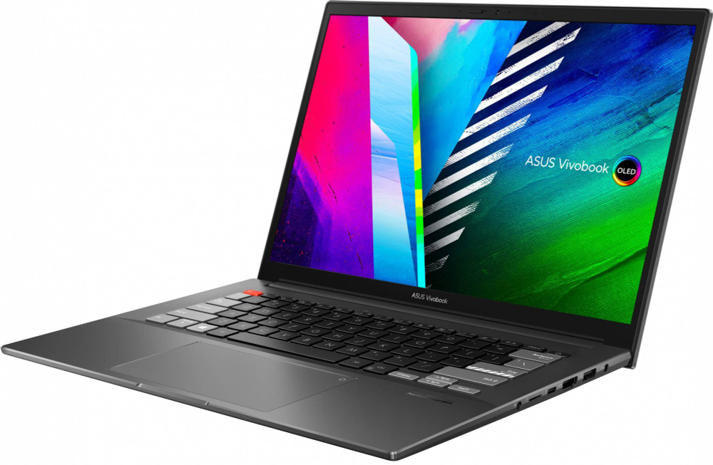 Ноутбук Asus Vivobook Pro 14 OLED N7400PC-KM152 (90NB0U43-M001X0) Core i7 11370H 16Gb SSD1Tb NVIDIA GeForce RTX 3050 4Gb 14" OLED 2.8K (2880x1800) noOS grey