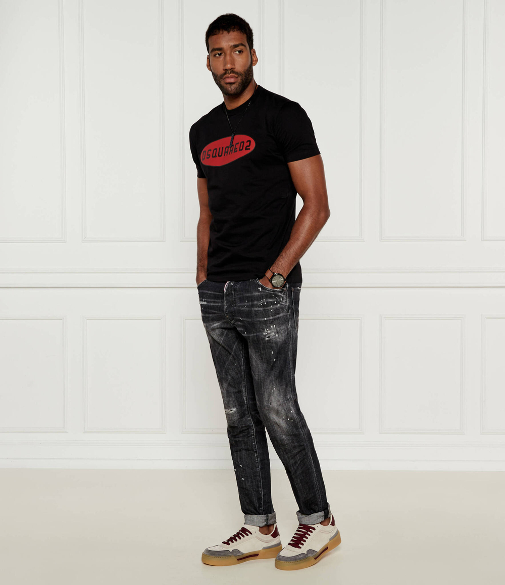 Кожаные кроссовки New Roma Dolce & Gabbana - бежевый(CS2275 AW317)