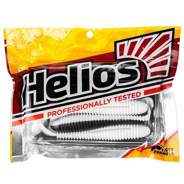 Виброхвост Catcher 2,75'/7 см Black & White 7шт. (HS-1-023) Helios