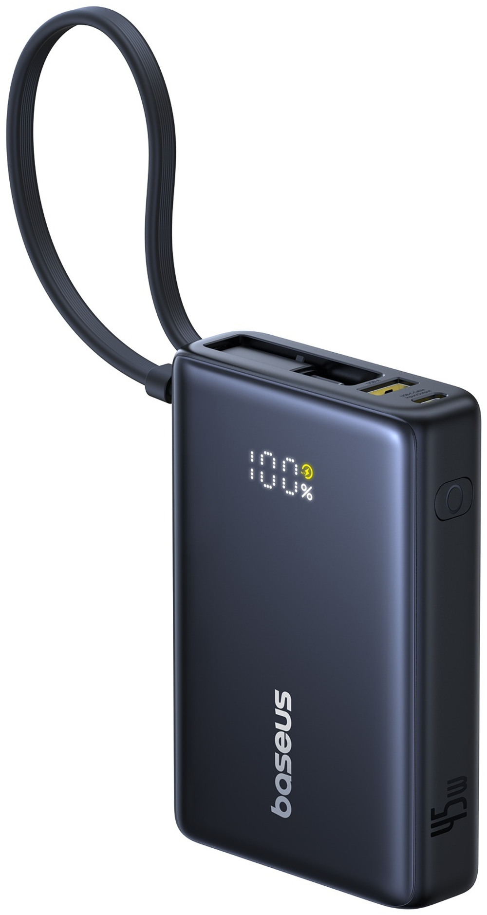 Внешний аккумулятор Baseus PicoGo 2C+U 45W 10000 мАч черный