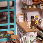 Кофейня Simon'S Coffee от Rolife - Интерьерные конструкторы-румбокс, сборная модель