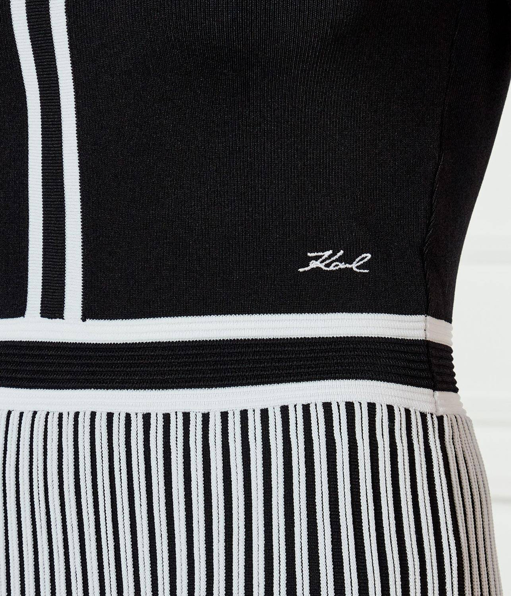 Платье Karl Lagerfeld - черный(A1W13026)