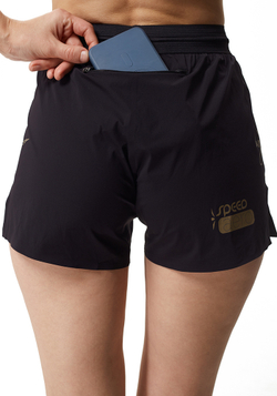 ШОРТЫ ЖЕНСКИЕ SPEED AERO 5 ELEVATE 2IN1 SHORT TANGA | BLACK GOLD