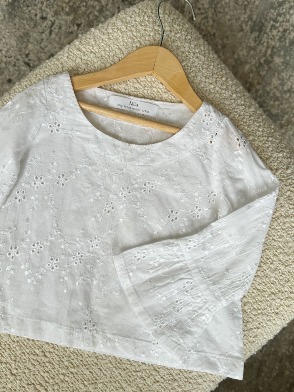 Хлопковая блузка Mila, 92