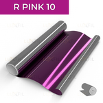 Пленка солнцезащитная зеркальная R PINK 10 LUXFIL, рулон (размер 1,524x30м.)