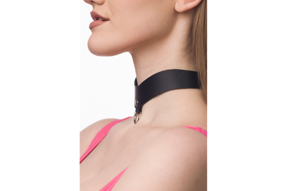 Лунный свет Ошейник премиум с кольцом