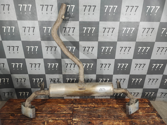 Глушитель BMW X5 (F15) 13-18 Б/У Оригинал 18308596379