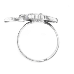 "Лещ" кольцо в серебряном покрытии из коллекции "Друзья" от Jenavi