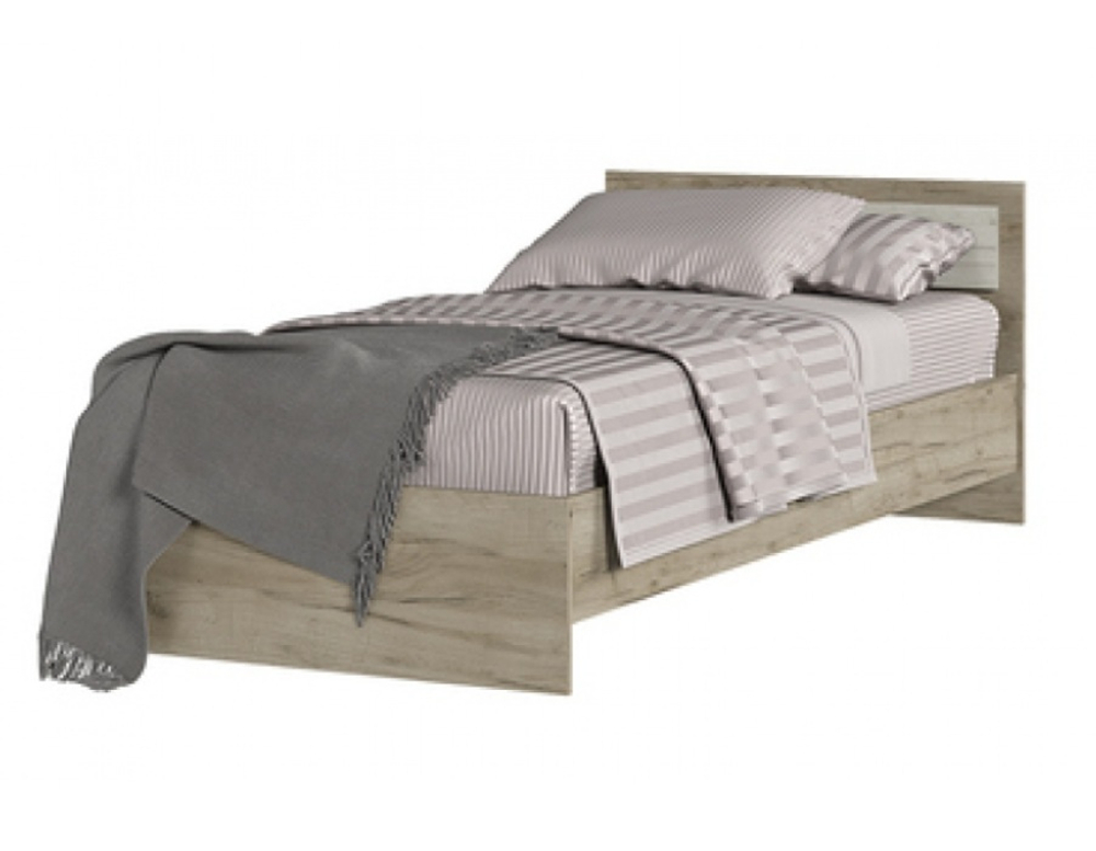 Гармония (Тащи в дом) Кровать односпальная 900мм/1200мм (крафт)