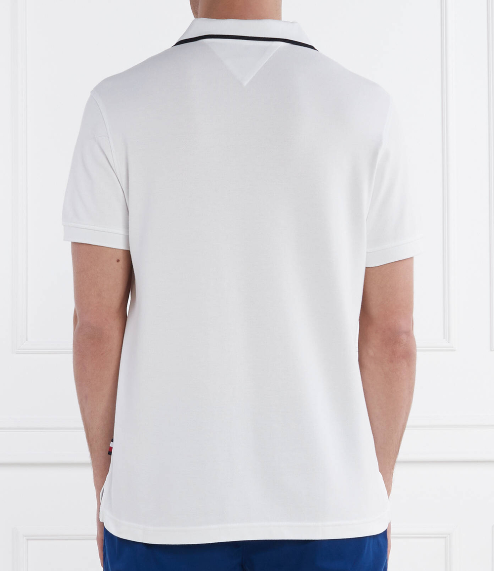 Поло TIPPED Tommy Hilfiger - белый(MW0MW34772)