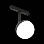 ST358.436.07 Магнитный трековый светильник Черный LED 1*7W 3000K 520Lm Ra&gt;80 120° IP20 L120xW90xH192 48V