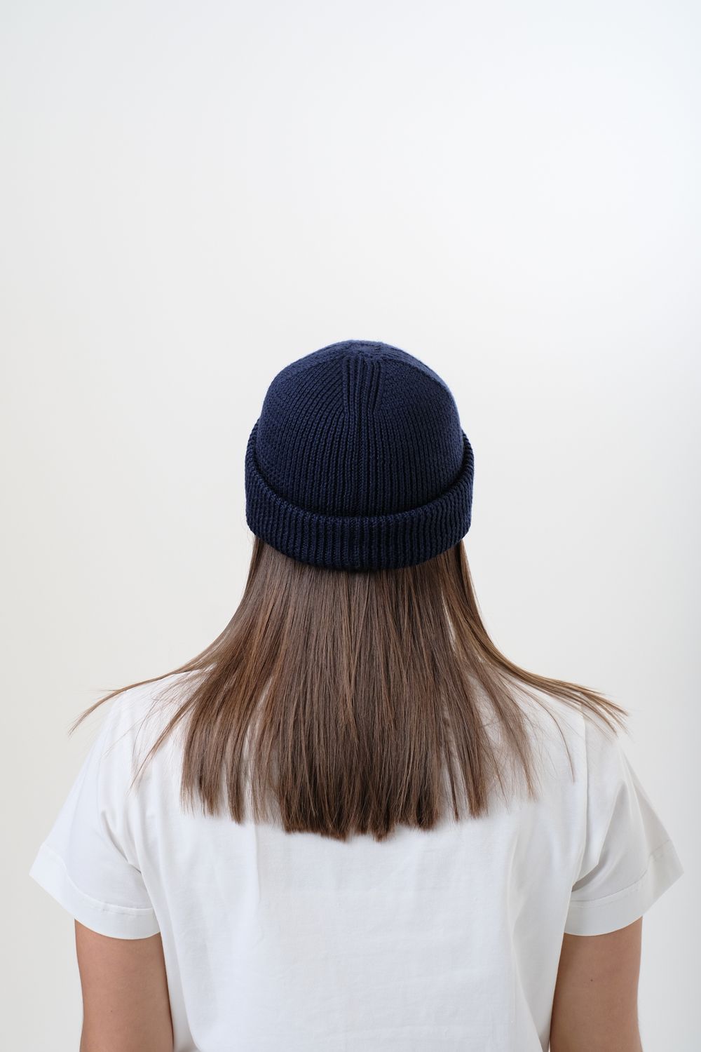 Шапка Modern Short Beanie Синяя