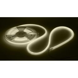 Лента светодиодная термостойкая для бани ЭРА LS2835-9,6-120-24-3000K-IP68-3 year-5m теплый белый | Светодиодная лента для бани и сауны 24В 3 года и аксессуары