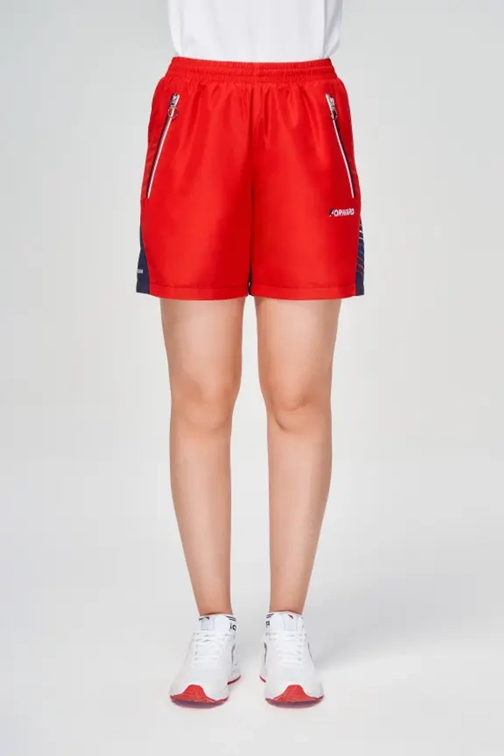 Шорты женские Forward, красный/синий, р. 3xs-2xs