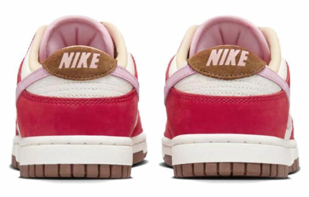 Кроссовки Nike Dunk Low "Sail And Sport Red" (Женская размерная сетка)