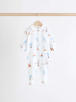 Комбинезон / Cлип для малышей Next K79-503, 3 шт., Голубой, Белый