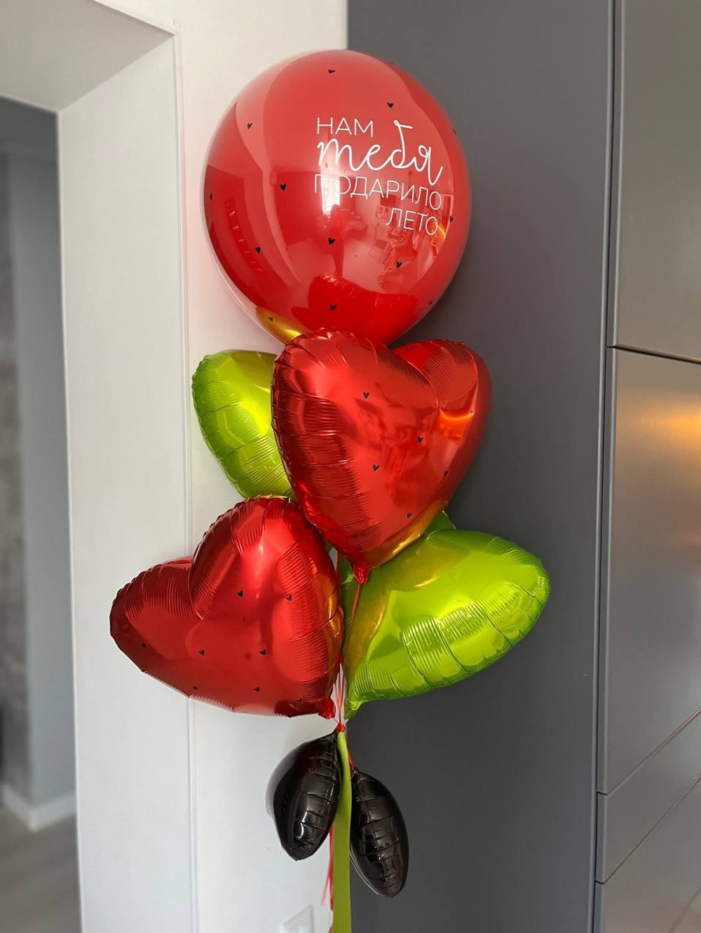 Воздушные шары в Арбузном стиле №3348