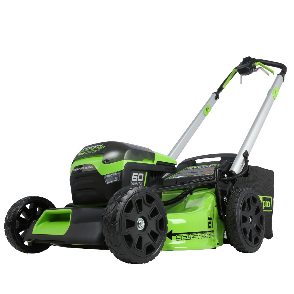 Газонокосилка GREENWORKS 60 V аккумуляторная самоходная без акб и з/у 2514307