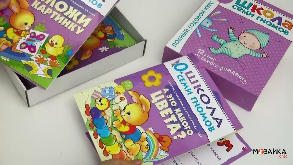 Базовый курс 0+ (Серия «Школа Семи Гномов. Новый базовый курс»), 6 книг + развивающие игры