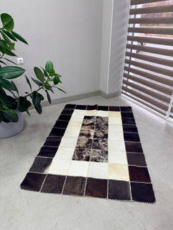 Ковер овальный натуральный Телячья шкура , 180х120