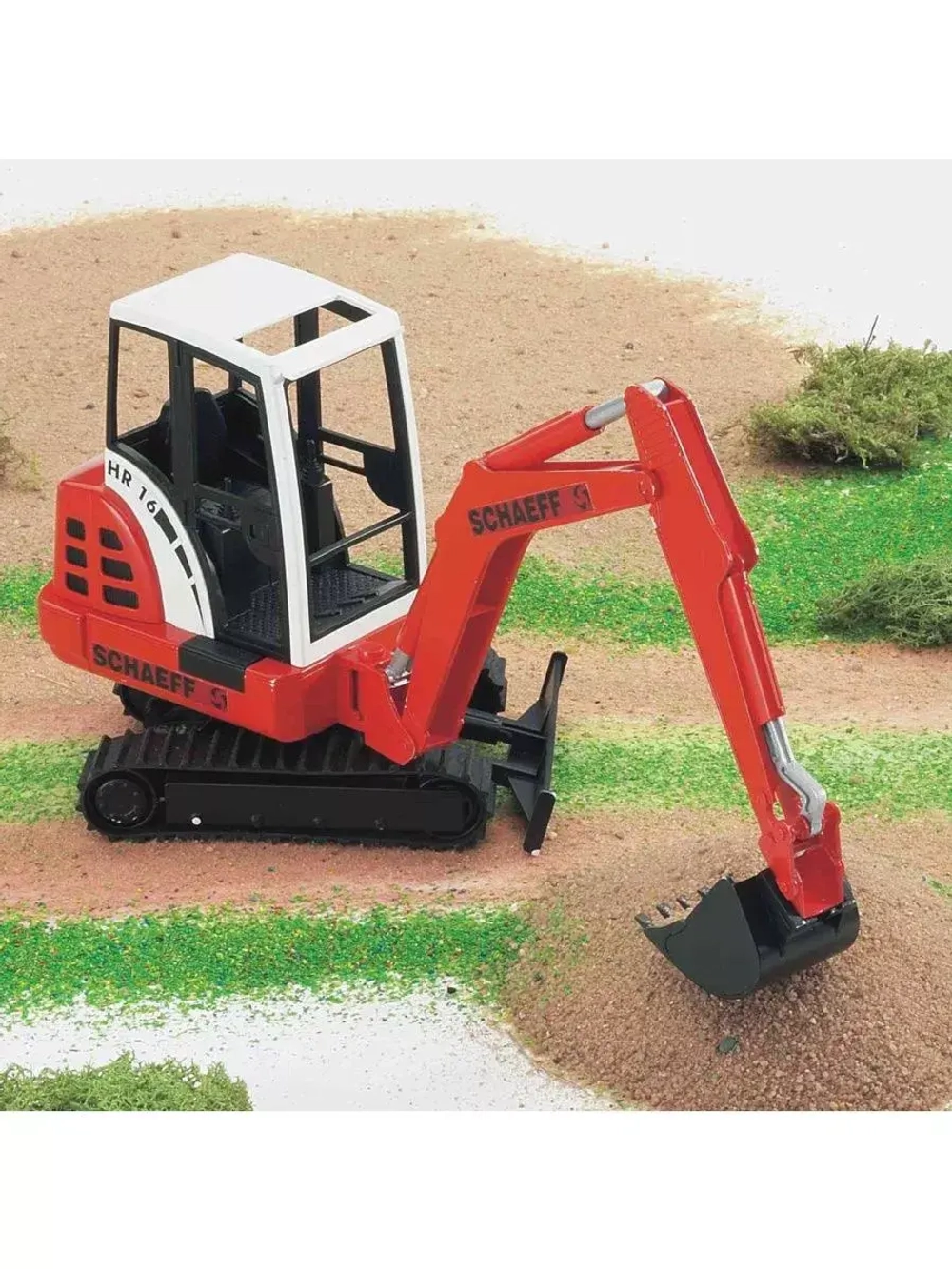 Bruder 02432 Мини экскаватор гусеничный Schaeff HR16