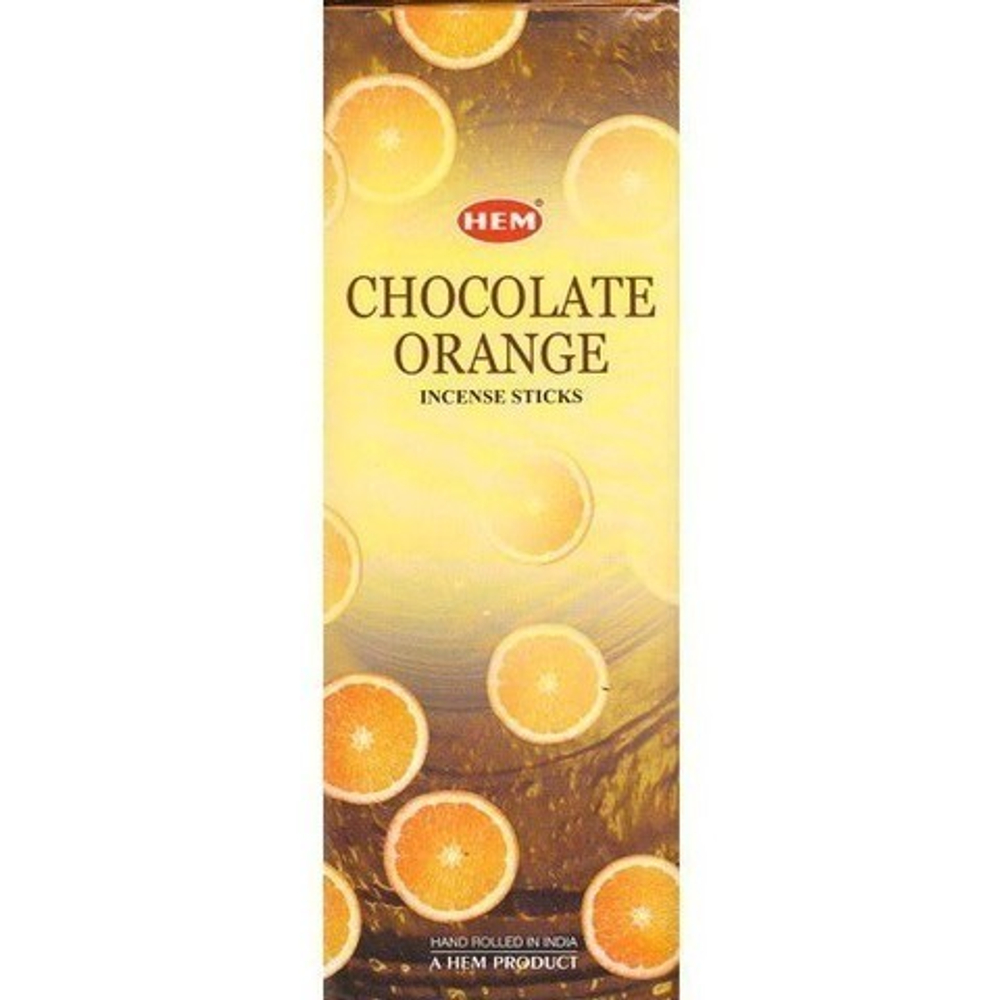 HEM Chocolate Orange шестигранник Благовоние Шоколад Апельсин