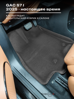 Автомобильные коврики ЭВА с бортами для GAC S7 I (25-н.в.)
