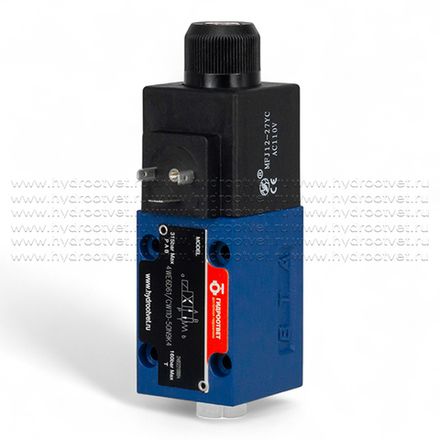 4WE6D61/CW110-50N9K4 - Гидрораспределитель золотниковый Ду 6 с электроуправлением, схема D (574А), электроуправление W110, возврат - пружинный