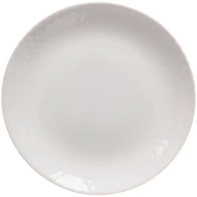 Тарелка «White magic» 18,5*1,8см стеклокерамика Ромбы