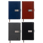 Ежедневник Basir, с калькулятором, формат А5, материал-кожезаменитель, 140 листов, размер 14,5*21 см