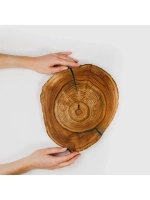 Спил для подачи из Сибирского кедра