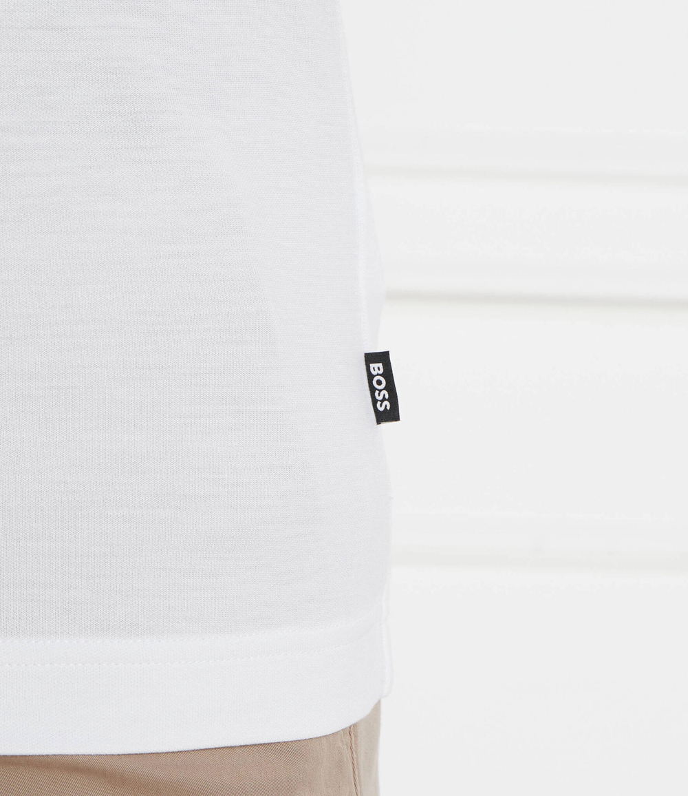 Поло Press BOSS BLACK - белый(50508830)