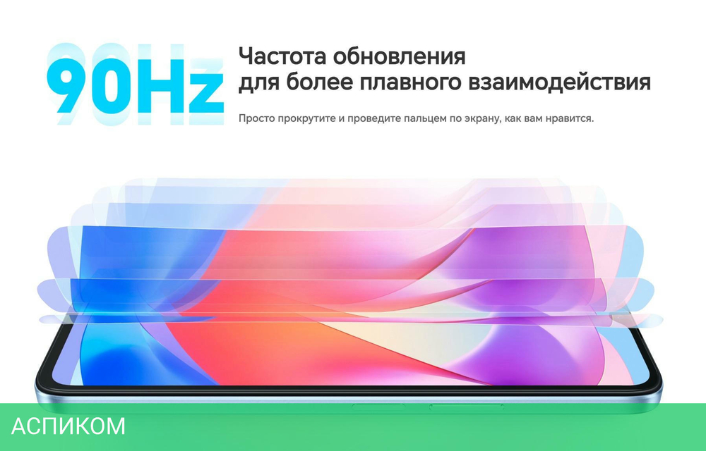 Смартфон Honor X6a 4GB/128GB Midnight Black (WDY-LX1)