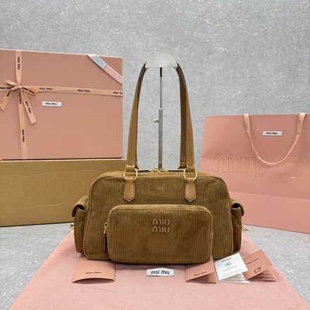 Miu Miu Corduroy Pocket Bag 32 cm