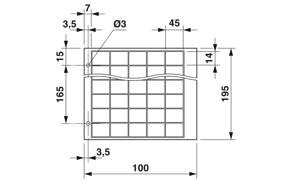 0807009 - GPE 45X14 SR/R - Гравировочный материал