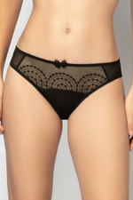 Трусы-слипы Norah с высоким вырезом по линии бедра (Размер: 48) (Цвет: черный)