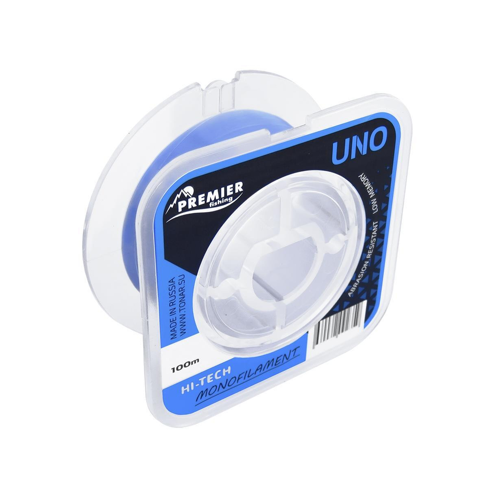 Леска UNO 0,16mm/100m Blue Nylon (PR-U-B-016-100) Premier Fishing