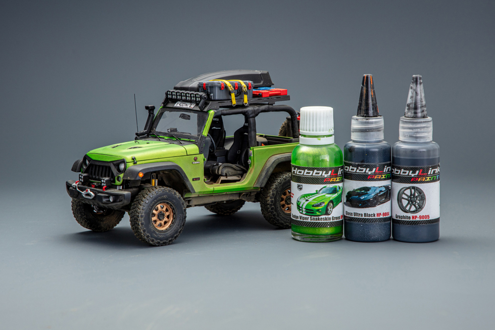 Краска лаковая HobbyLink Dodge Viper Snakeskin Green HP-4302