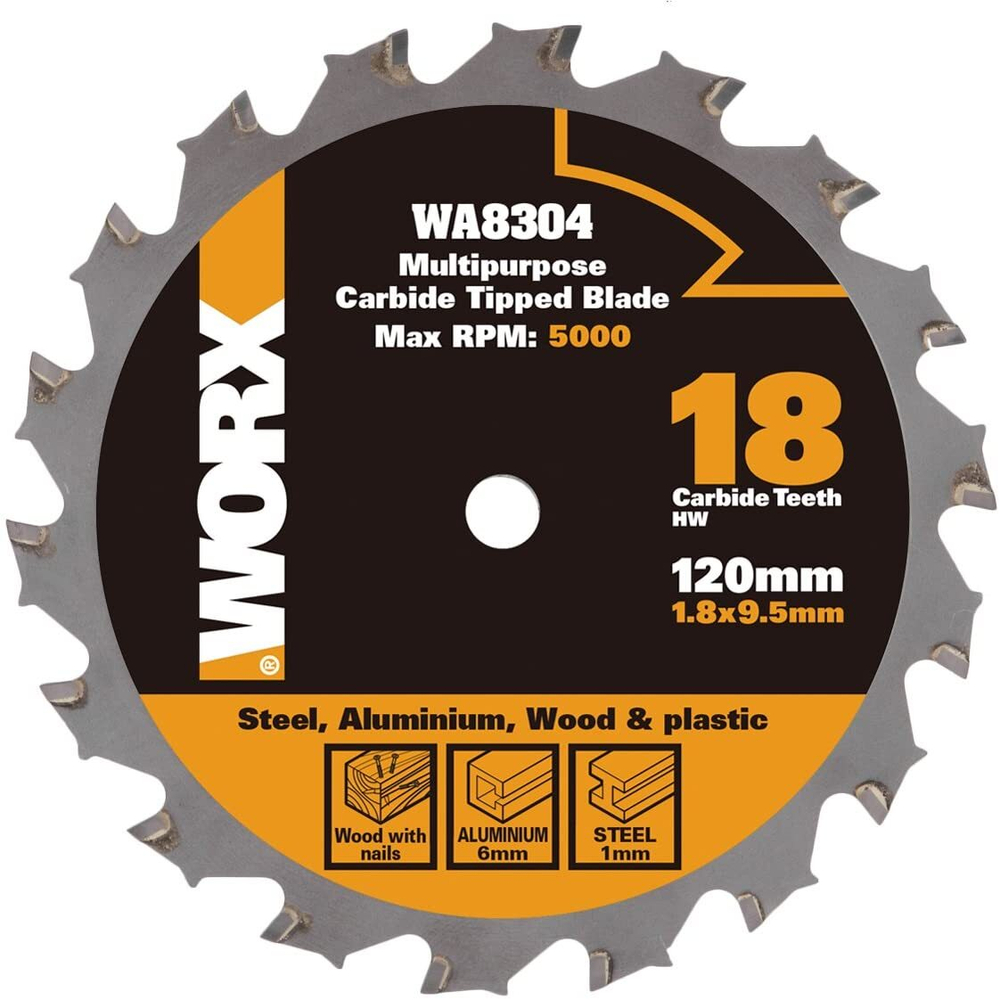 Пильный диск твердосплавный WORX WA5034